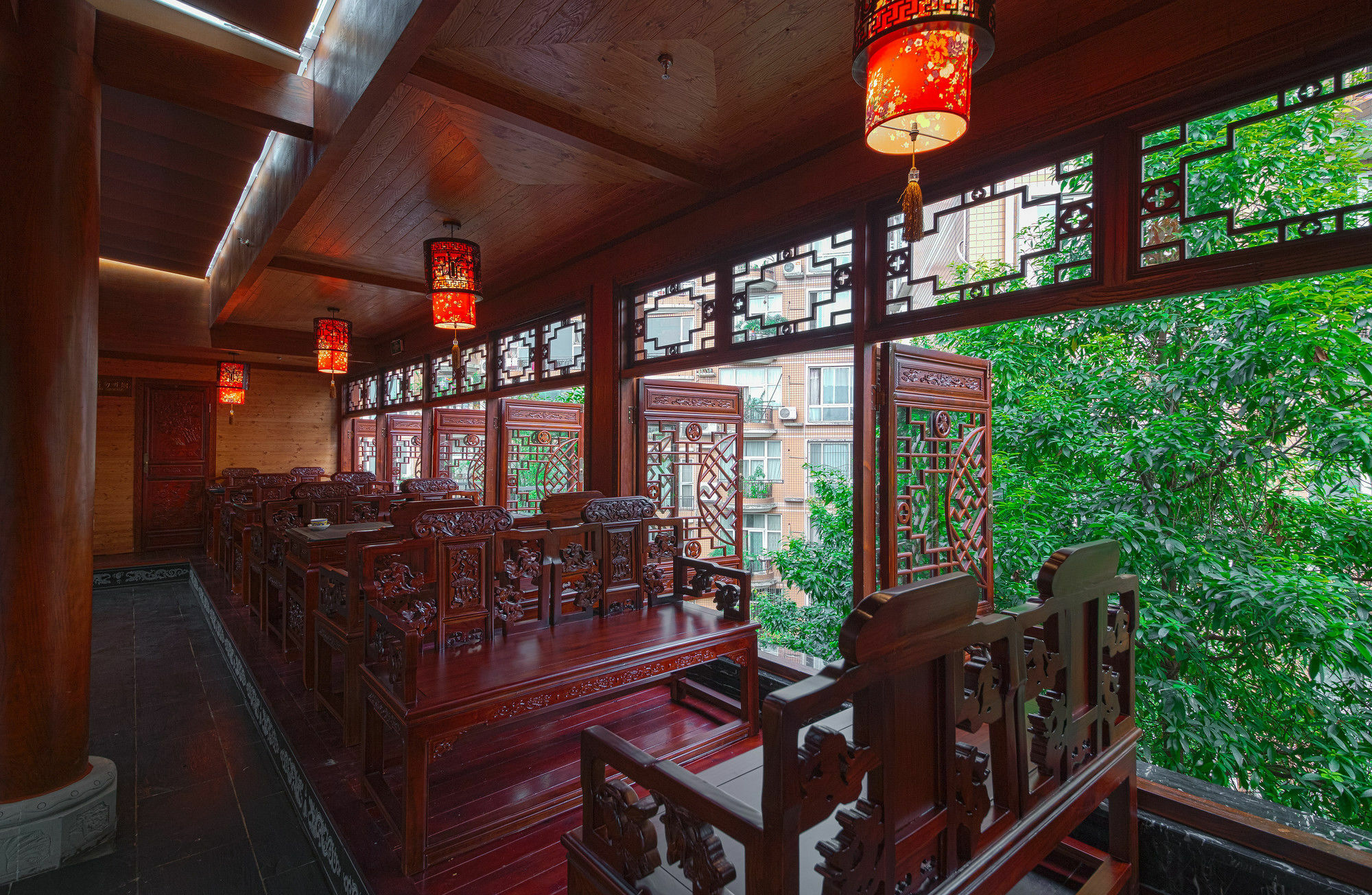 Han Dynasty Boutique Hotel Chengdu Bagian luar foto
